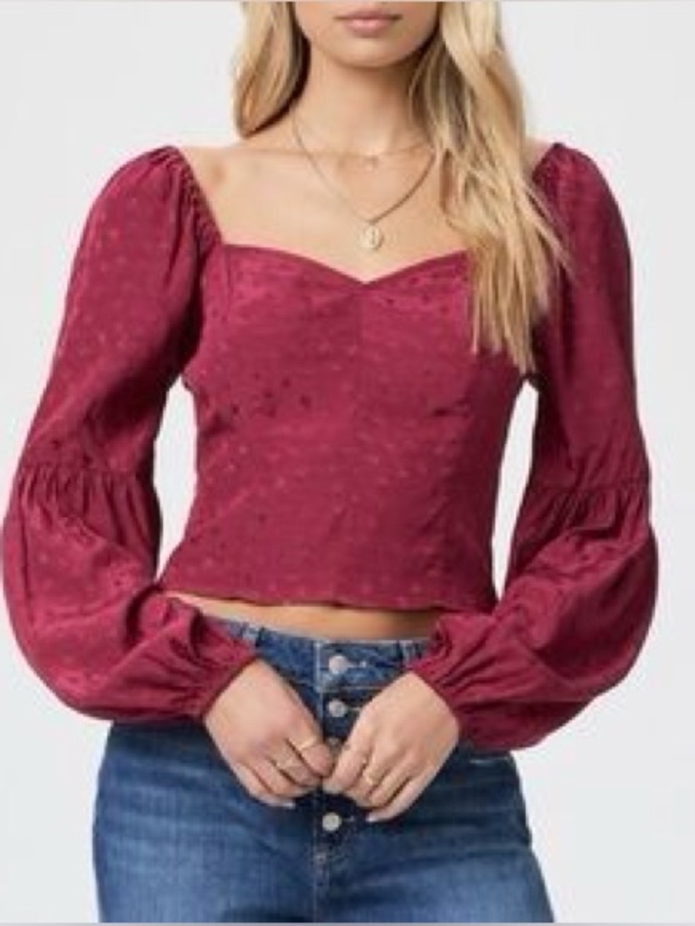 Paige Sydnee Floral Jacquard Top. Size S Women #569